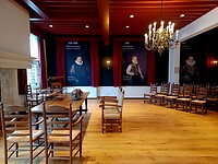Trouwzaal in het Mauritshuis.