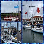 De haven in het oude centrum.