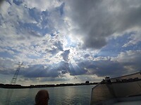 Na een mooie tocht bijna in de thuishaven.