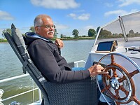 En weer heerlijk buiten varen.