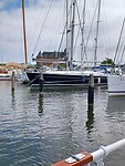 Ons uitzicht vanaf de boot.