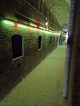 Eén van de vele gangen in Fort Pampus.