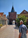 Poort tot het oude stadje Elburg.