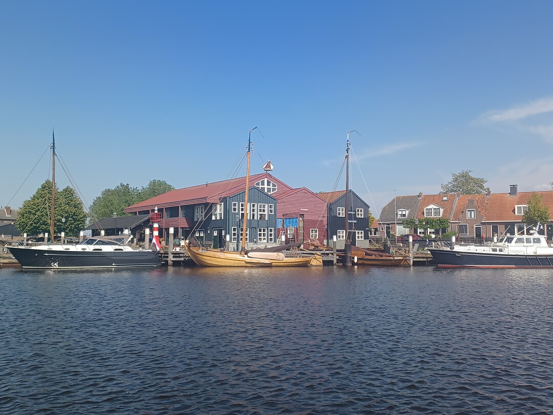 Oude scheepswerf.