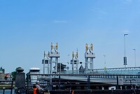 Har maakte in zijn vrachtwagentijd al gebruik van deze brug.