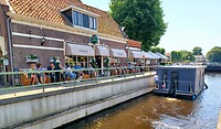 Restaurant Sluiszicht. Allemaal op een rijtje en kijken 😄