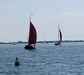 Zeilen op het Tjeukermeer.