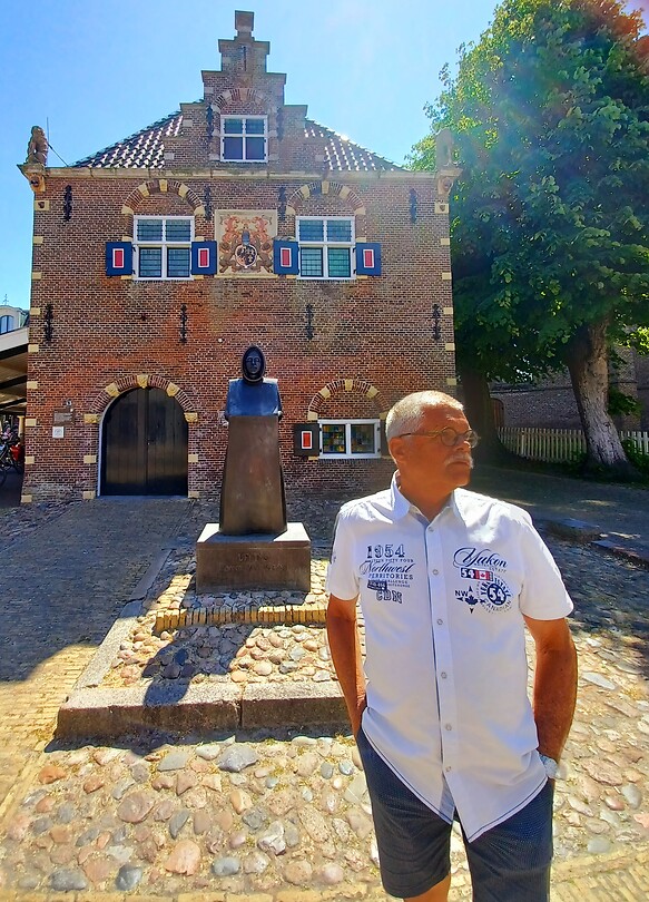 In het oude centrum.
