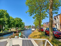 Vrijdag was het niet zo druk in de haven.