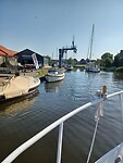 Bootje in de kraan.