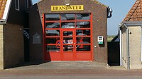 Een eigen brandweerkazerne in Parrega. Met 1 brandweerwagen volgens ons. Altijd beter dan niets.