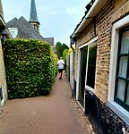 Rennen door de steeg 😃