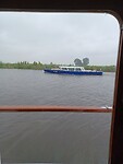 Zondag zagen we de politieboot ook al in Woudsend.