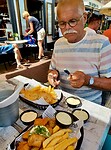 Fish and chips.