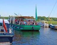 Fietspont van de Eemhof naar Spakenburg.