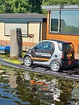 Snorbrommer te water.