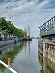 De draaibrug bij Muiden.
