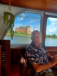 Direct zicht op het Muiderslot.