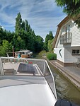 Een beetje smal hier op de Hollandse IJssel.