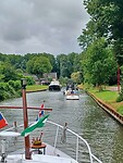 We varen weer op de Hollandse IJssel.