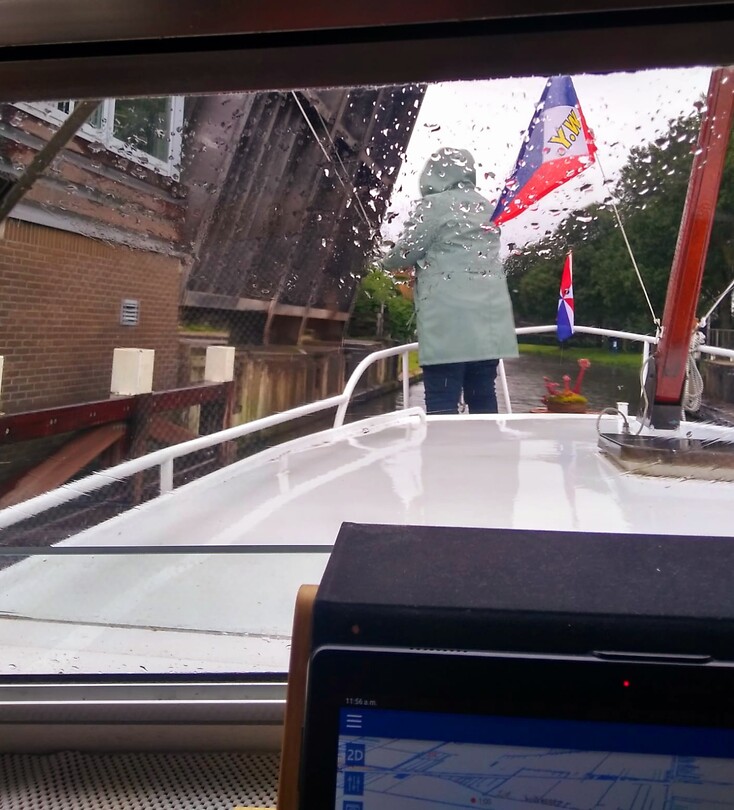 Voor de laatste keer geld in de klomp bij Oudewater.