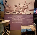 De kinderopvang bij de fabriek.