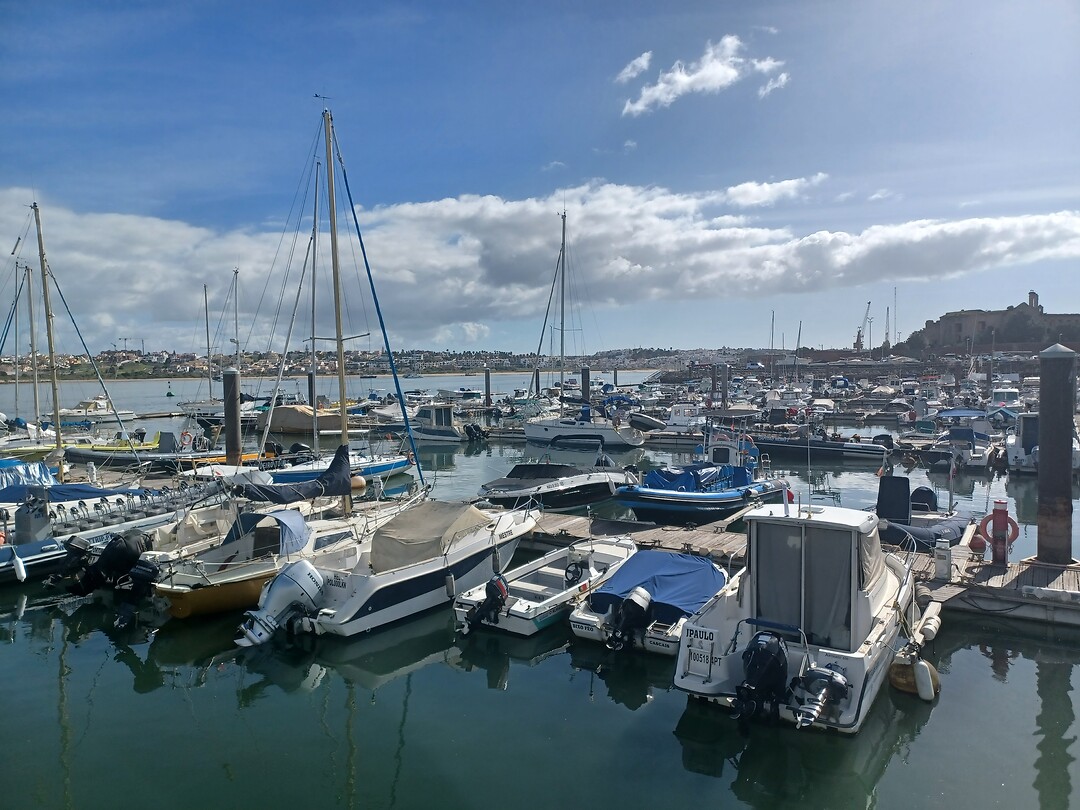 De haven van Portimão