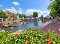 De haven van Gorinchem