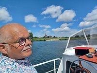 Voor het eerst sinds deze vakantie buiten varen. Heerlijk!