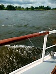 Har moest aan de bak op de Gelderse IJssel