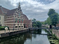 Overal mooie oude panden.