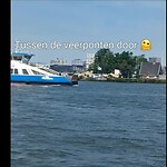 Tussen de veerponten door :-)
