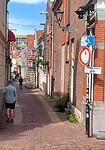 De roze buurt van Alkmaar.