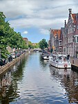 We liggen nog maar met 2 bootjes.