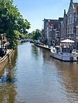 We liggen nog als enige in de achterste haven