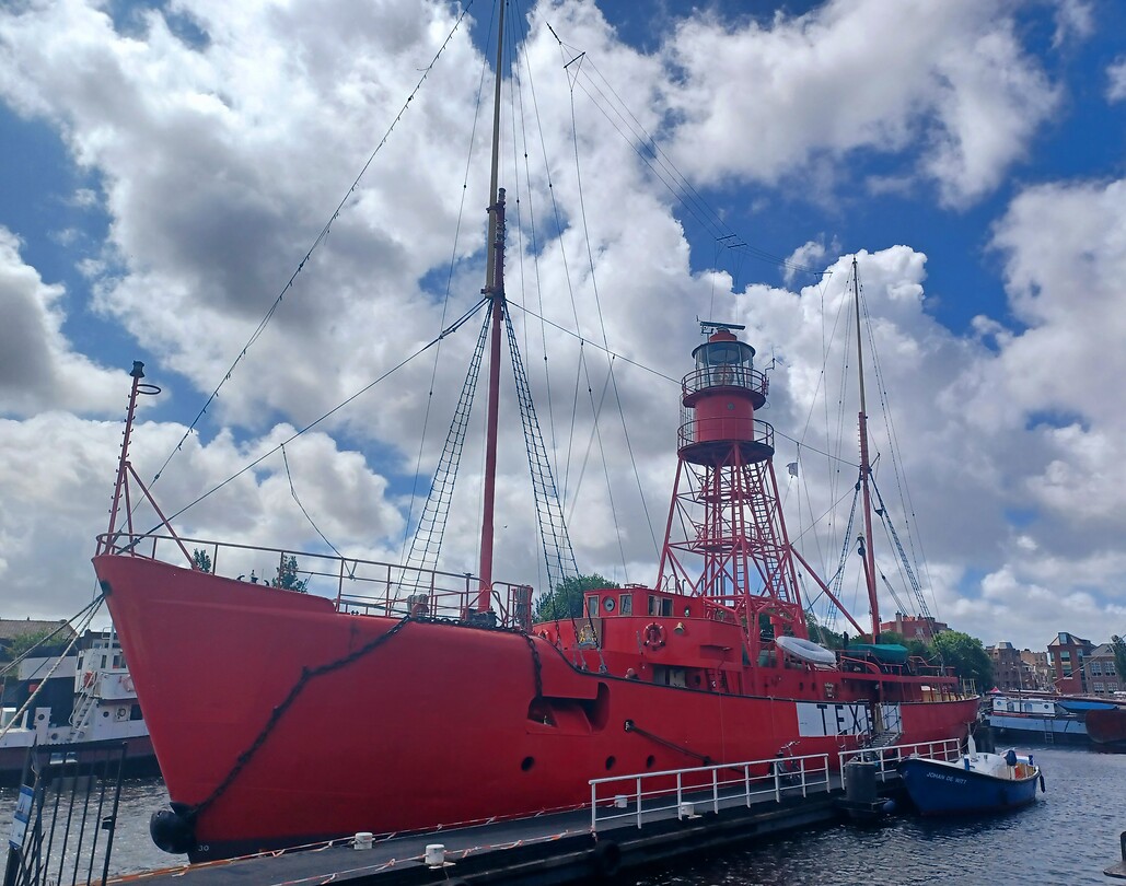 Het lichtschip Texel