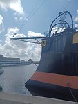 De bijzondere voorkant van het ramschip de Schorpioen