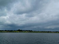 De bewolking wisselt nogal 🌫 🌬 ☁️