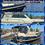 Komt daar ineens de havenmeester van Westknollendam naast ons liggen 😊