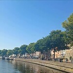 We verlaten Haarlem met hulp van de brugwachters