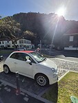 Tegen het verkeer in naar een parkeerplek :-)