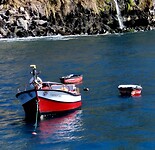 De haven van Ribeira Brava