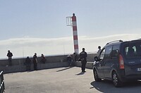 Politie controleert de vissers