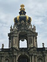 Toegang tot de mooie tuin van de Dresder Zwinger