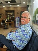 Har met zijn bos haar :-)