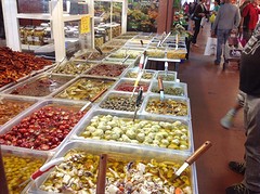Markt in Ventemiglia , Italie