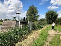 Miriam bij de Ecolodge