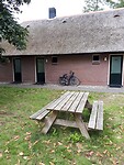 De fietsen, achter.