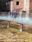 Leo op de brug