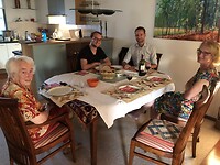 Feestmaaltijd ter ere van Miriam’s 60e verjaardag